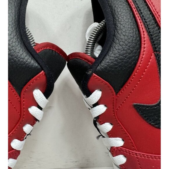 Air Jordan 1 Low Reverse Bred Men’s Size 11 553558-605 Shoes Black Red - Picture 6 of 9